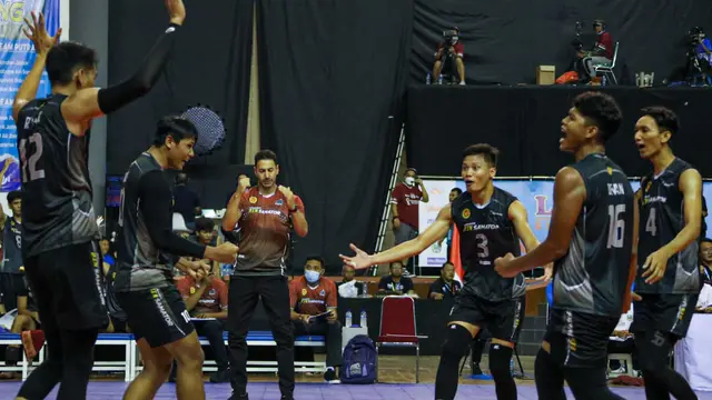 Tim bola voli putra Surabaya BIN Samator