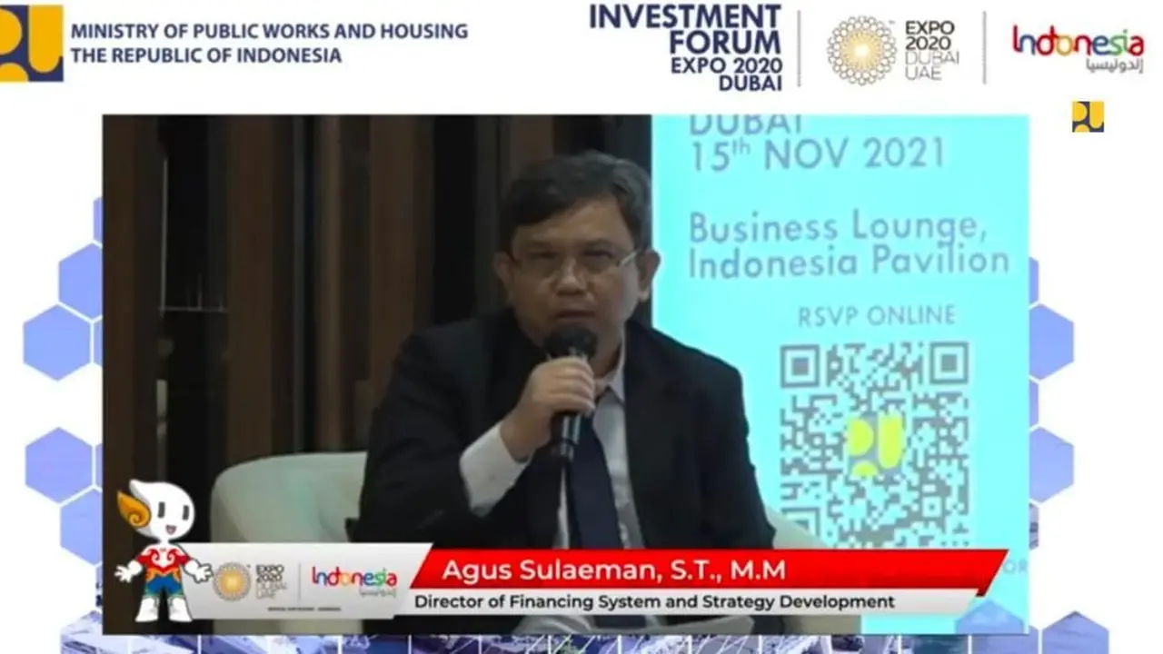 Direktur Pengembangan Sistem dan Strategi Penyelenggaraan Pembiayaan Kementerian PUPR Agus Sulaeman. (Dok Kementerian PUPR)