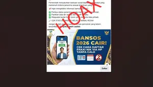 Cek Fakta: Hoaks Tautan Cara Cek BLT dan Bansos PKH 2026