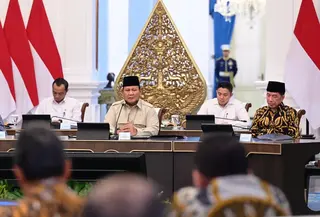 Presiden Prabowo Subianto mengundang para Presiden dan Wakil Presiden Republik Indonesia terdahulu di Istana Jakarta, pada Selasa, 3 Maret 2026. (Foto: BPMI Setpres/Muchlis Jr).