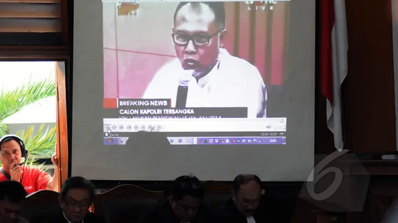 Sidang Lanjutan Praperadilan Budi Gunawan Hadirkan Empat Saksi Ahli