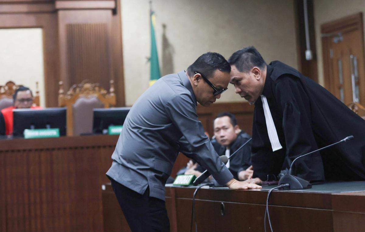 FOTO: Noel Divonis Empat Setengah Tahun Penjara dalam Kasus Sertifikasi K3