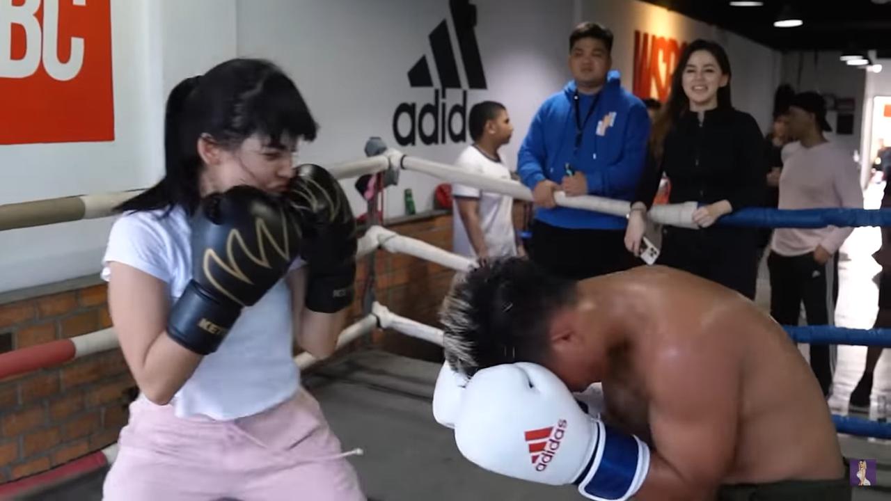 Latihan Tinju Dinar Candy