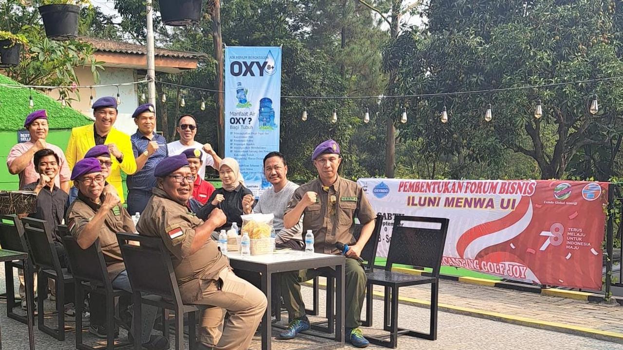 Pembentukan Forum Bisnis ILUNI Menwa UI di Puncak Bogor. (Istimewa)