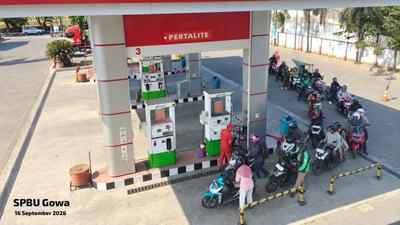 Antrean SPBU Makassar Terurai, Pertamina Minta Warga Beli BBM Secukupnya
