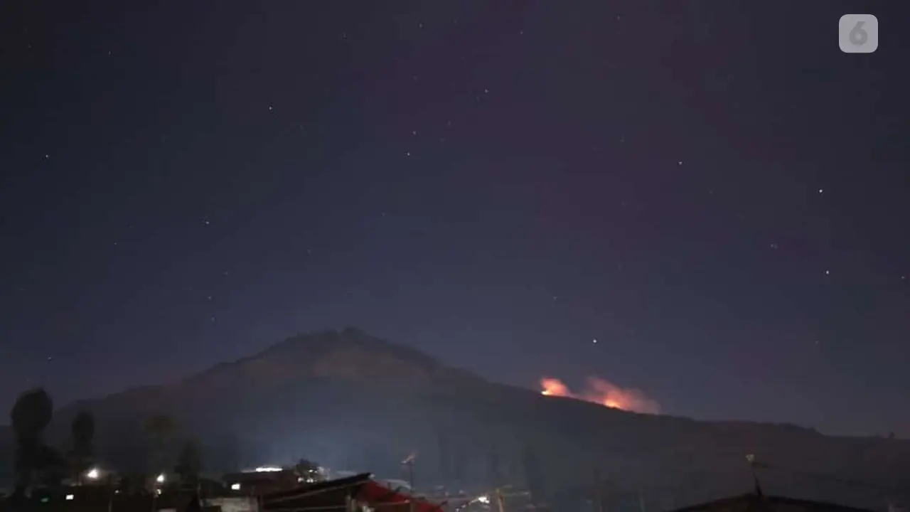 sumbing terbakar