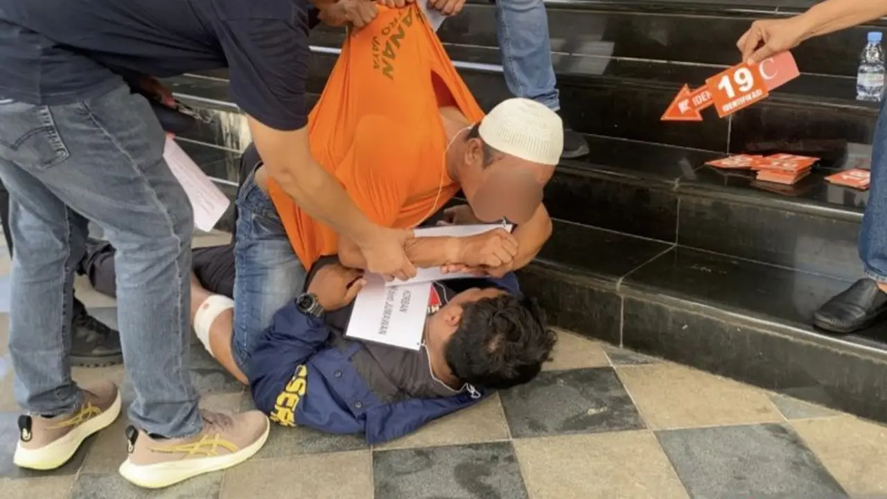 Rekonstruksi Pembunuhan Wanita di Tangsel