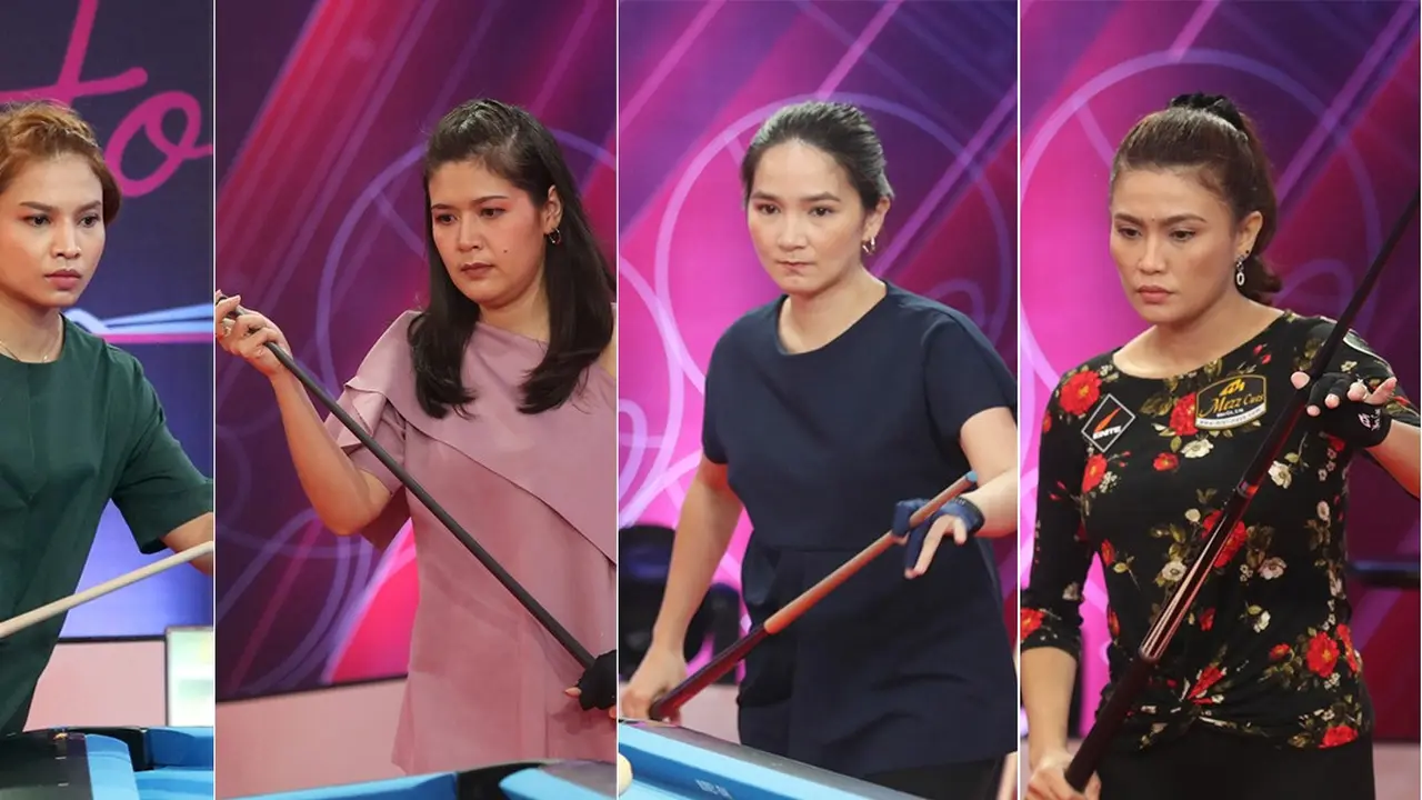 4 Srikandi Biliar Berduel di Semifinal Hot Nine