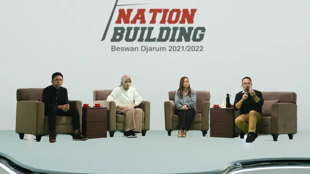 Rhenald Kasali dalam pelatihan Nation Building bertema “Merajut Asa, Bangkitkan Harapan” bersama Djarum Foundation di Jakarta, November 2022. (Foto: Dok. Djarum Foundation)
