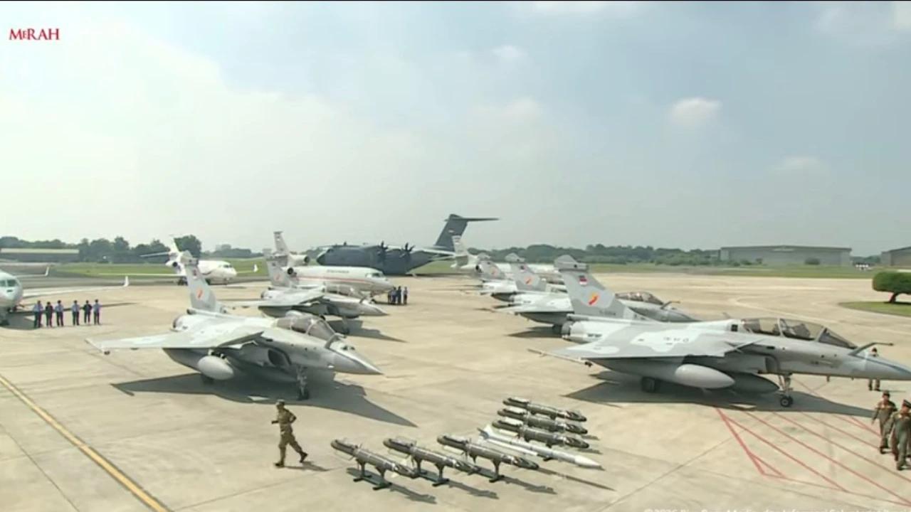Prabowo Ungkap Alasan Indonesia Datangkan Jet Tempur Rafale dan Alutsista Baru