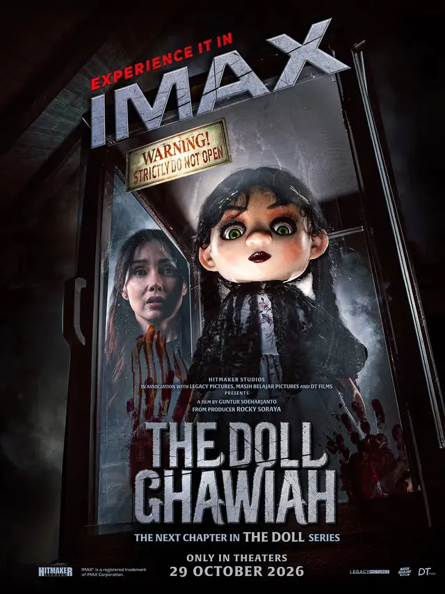 Poster film The Doll Ghawiah. (Instagram/ hitmakestudios)
