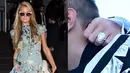 Chris Zylka melamar Paris Hilton di awal tahun dengan sebuah cincin seharga hampir Rp27 miliar.(Getty Images/Cosmopolitan)