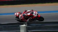 Andi Farid Izdihar, pembalap AHRT turun di ASB1000 ARRC 2025. (Dok. AHRT)