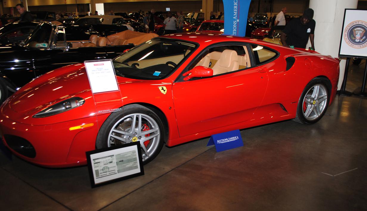Ferrari Bekas Donald Trump Dilelang Harganya Bikin Mata