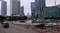 Tak Lagi Terdengar 'Tok Tok Wuk Wuk' di Ruas Sudirman-Thamrin Jelang Siang Hari Ini