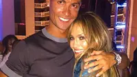 Cristiano Ronaldo dan Jennifer Lopez (Instagram)