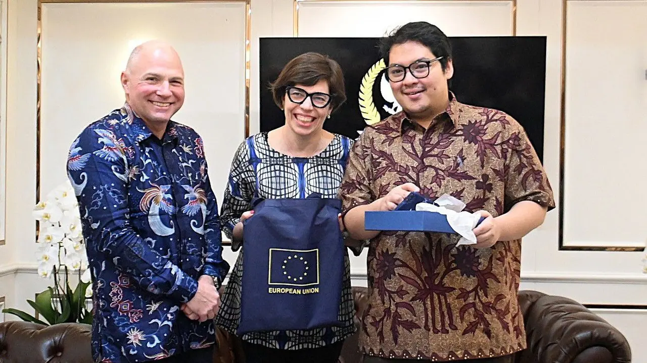 Anggota DPR dari fraksi Golkar, Ravinda Airlangga.