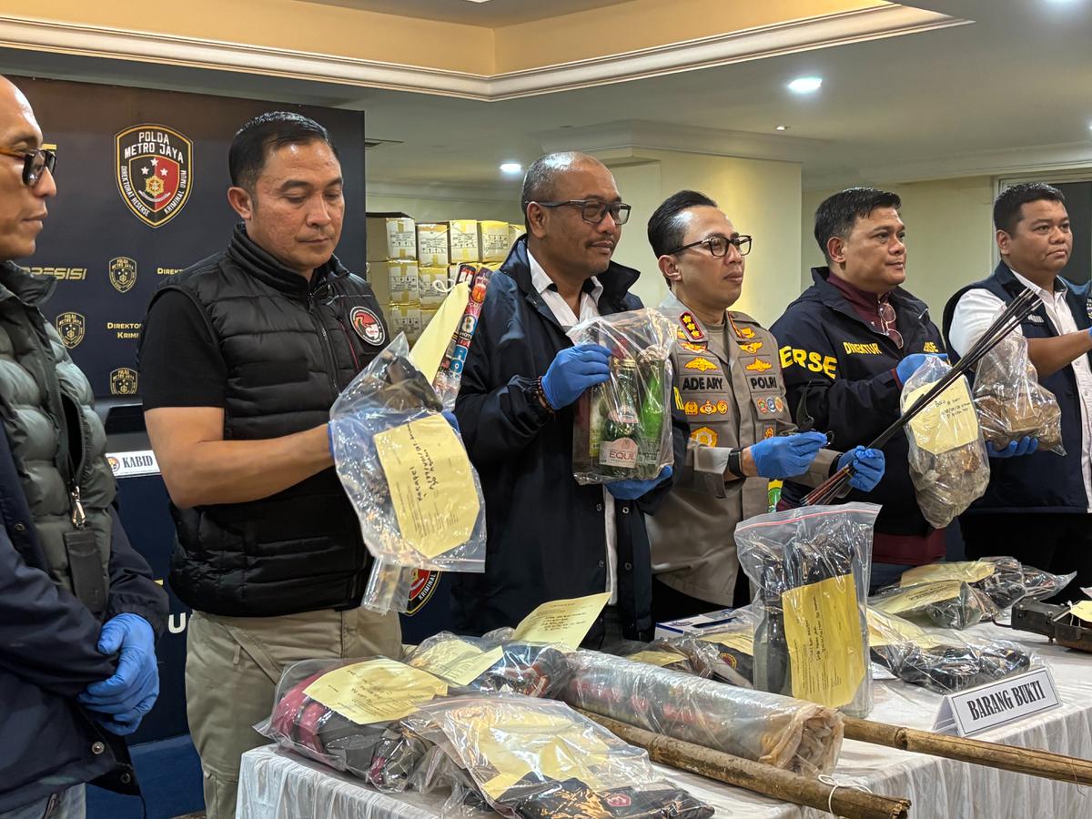 Polisi tetapkan 6 tersangka demo riciuh DPR