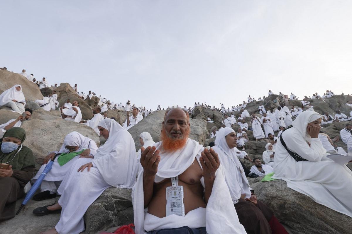 Jutaan jemaah haji mulai padati Jabal Rahmah