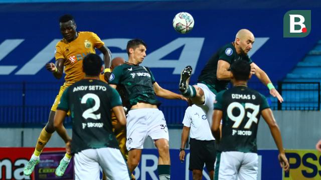 Foto: Gol Tunggal Hansamu Yama Bawa Bhayangkara FC Rebut Kembali Posisi Puncak Klasemen BRI Liga 1