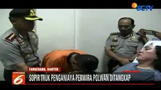 Insiden itu diawali cekcok mulut di antara mereka, karena kendaraan perwira Polwan Yohana diserempet oleh truk tersangka.