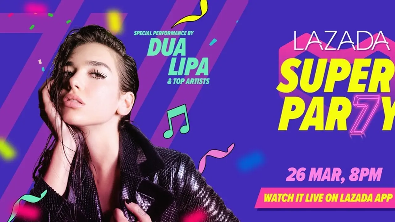 Lazada bagi tiket konser Dua Lipa
