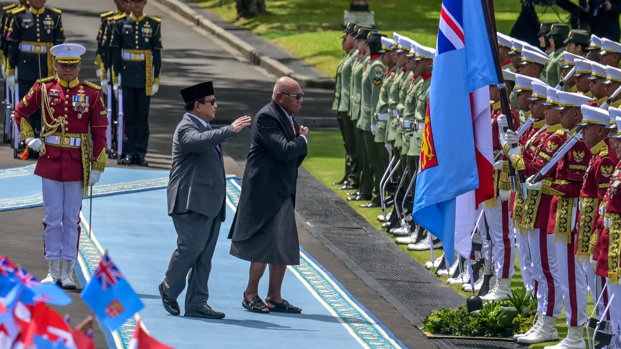 Presiden Prabowo Terima Kunjungan Resmi Perdana Menteri Republik Fiji