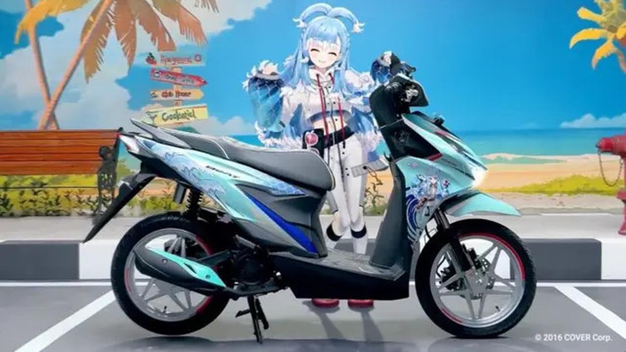 Kolaborasi Honda BeAT dengan Kobo Kanaeru Bikin Klub Motor Virtual