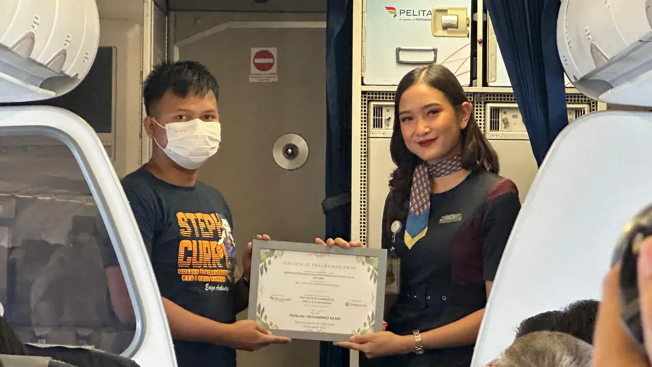 Rute baru Pelita Air, Jakarta-Banjarmasin. (Liputan6.com/ ist)