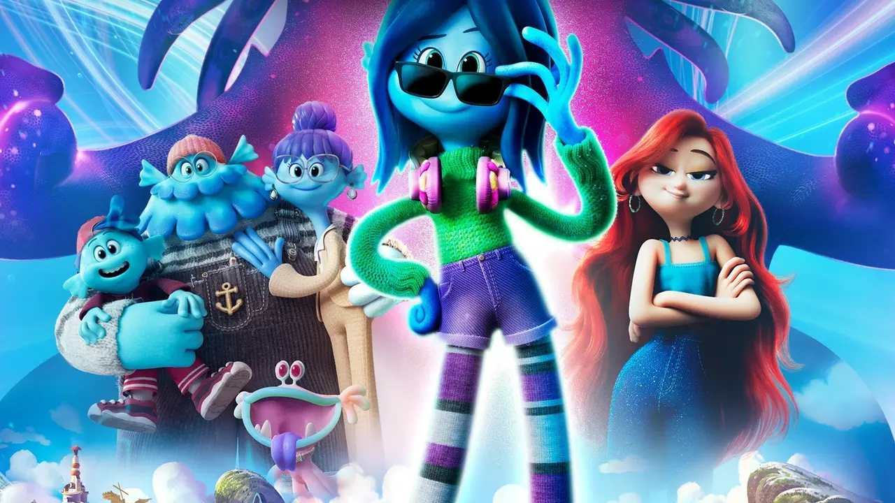 Poster film Ruby Gillman, Teenage Kraken.