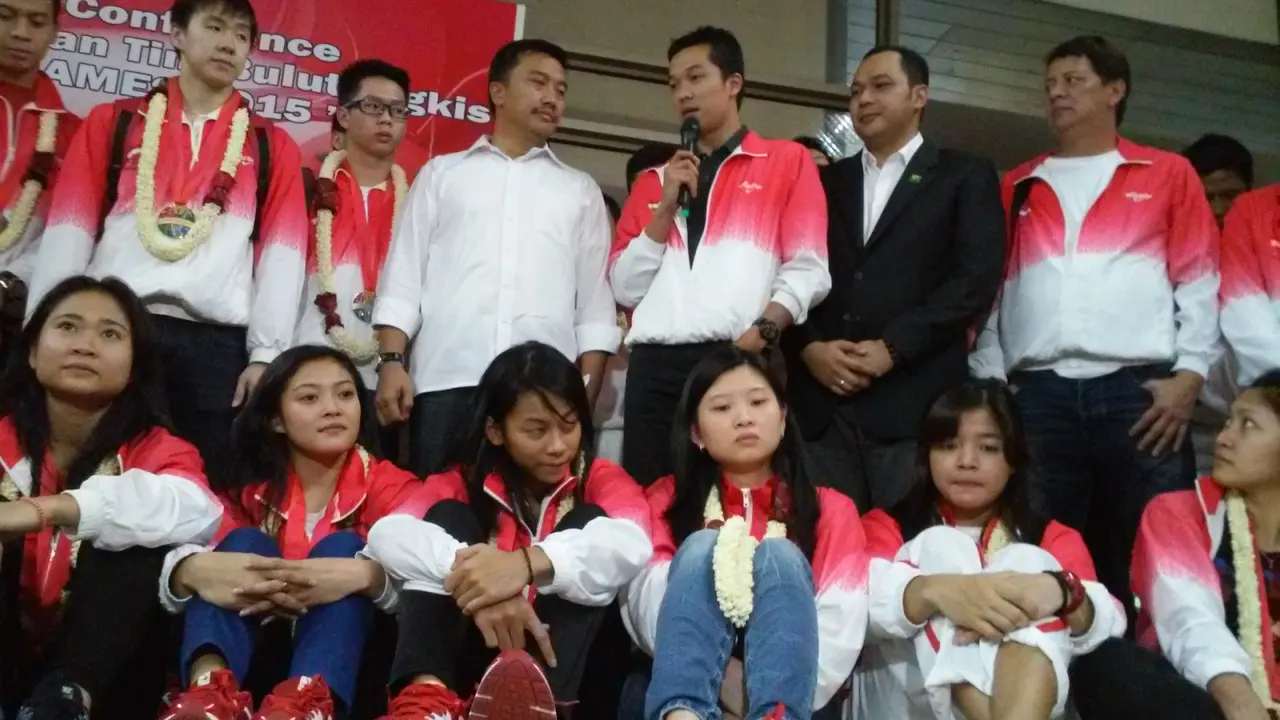 Chef de Mission (CdM) tim Indonesia aufik Hidayat 