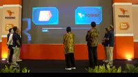 Pos Indonesia (Persero) meluncurkan super app Pospay di Surabaya, Jawa Timur, Jumat 26 Mei 2023 (Istimewa)