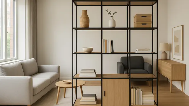 Desain Rumah Minimalis Modern dengan Furnitur Multifungsi (created by AI)