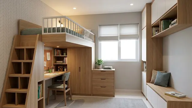 Model Kamar Anak untuk Rumah Mungil yang Bisa Dipakai hingga Remaja