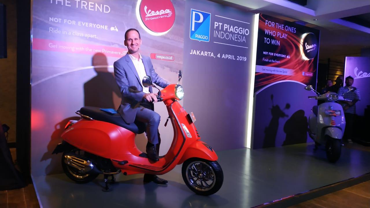 PT Piaggio Indonesia resmi menghadirkan dua model baru Vespa, Primavera S 150 i-get ABS dan Sprint S 150 i-get ABS.