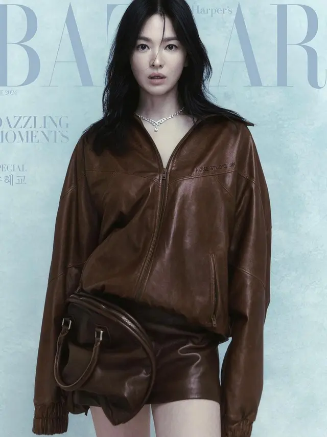 Song Hye Kyo dalam pemotretan Harper's Bazaar Korea. (Instagram.com/@kyo1122)