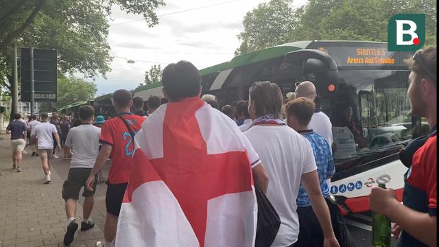 Suporter Inggris di Euro 2024