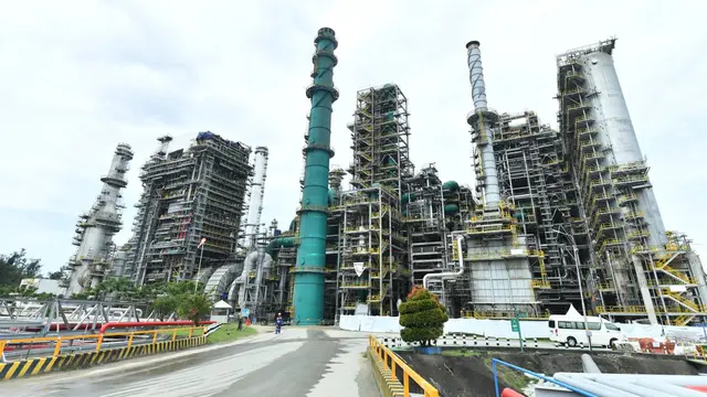 Fasilitas Residual Fluid Catalytic Cracking (RFCC) Complex proyek Refinery Development Master Plan (RDMP) Balikpapan. (Dok Pertamina)
