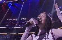 Malea Emma Penyanyi Berdarah Indonesia Memukau Bawakan Lagu Kebangsaan di Ajang NBA