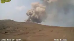 Anak Krakatau Erupsi Lagi Pagi Ini