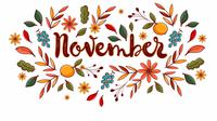Ilustrasi bulan November. (Image by Freepik)