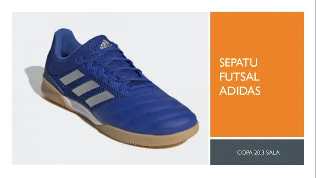 Sepatu Futsal Adidas jenis 20.3 Sala