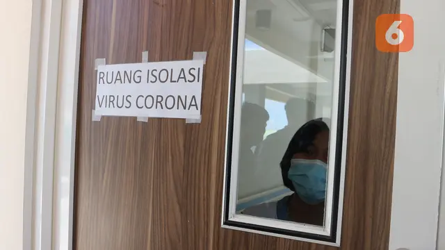 ruang isolasi covid-19 di RS Undata Palu