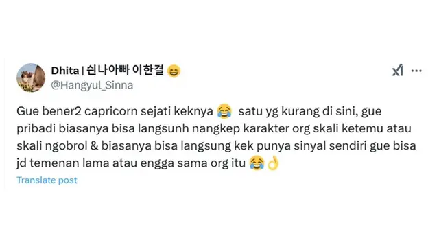 6 Karakter Zodiak Capricorn Menurut Netizen