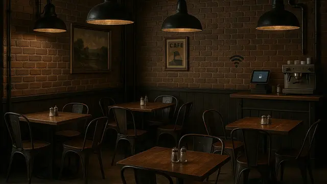 Konsep Cafe Vintage/ChatGPT
