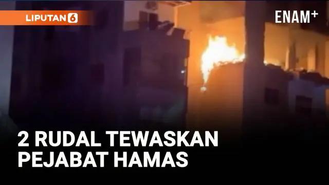 VIDEO: Pejabat Senior Hamas Tewas Dihantam Drone Israel di Lebanon Selatan