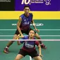 Ganda campuran Indonesia Ronald Alexander/Melati Daeva Octavianti akan menghadapi seniornya, Tontowi Ahmad/Liliyana Natsir, di babak kedua Indonesia Masters 2015, Rabu (2/12/2015). (Liputan6.com/Humas PP PBSI)