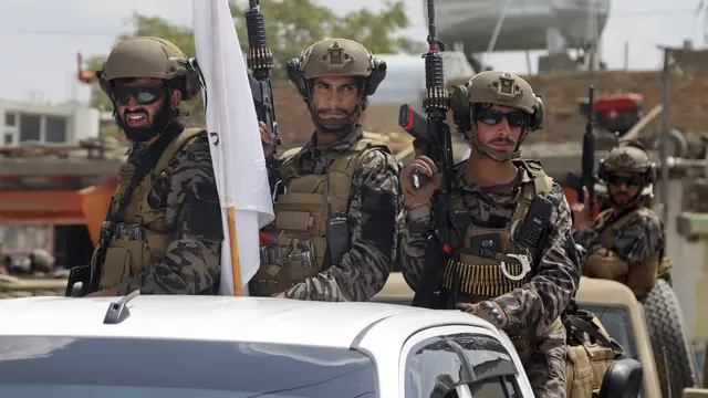 Potret Pasukan Khusus Taliban