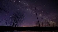 Ilustrasi malam hari. (Foto oleh James Wheeler: https://www.pexels.com/id-id/foto/pohon-tak-berdaun-di-bawah-langit-malam-berbintang-1542493/)