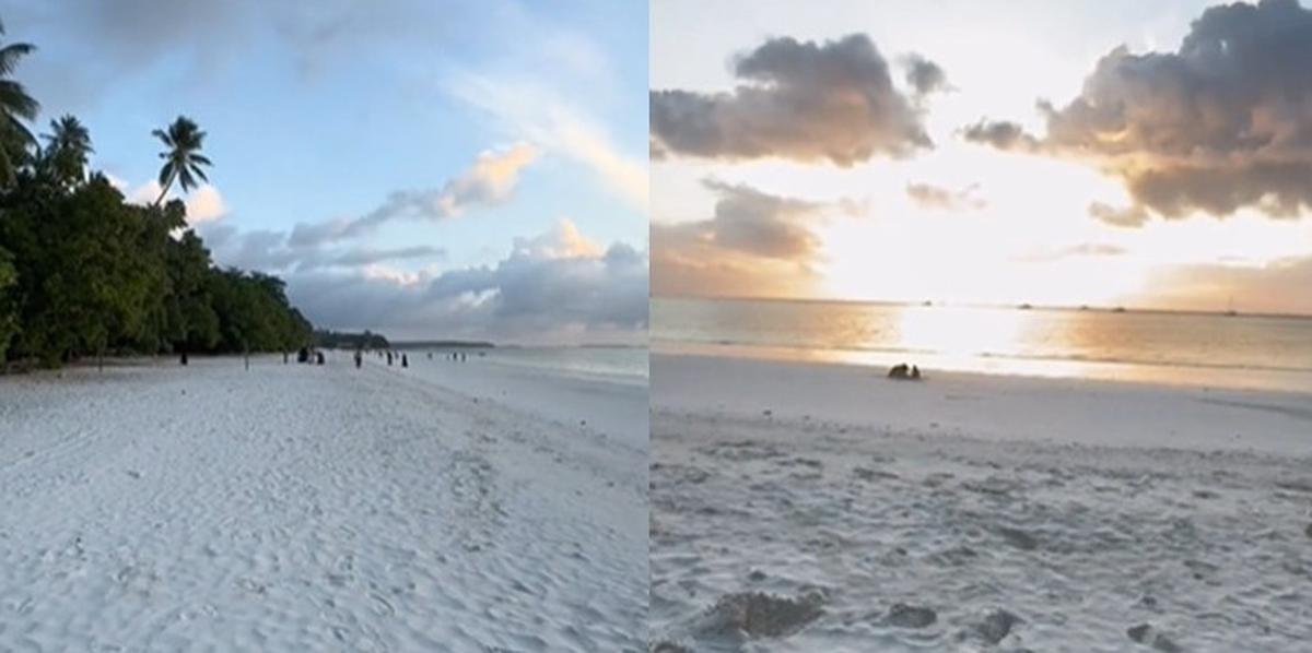 Pantai dengan Pasir Terhalus di Dunia Ternyata Ada di Indonesia,